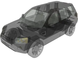 Land Rover Freelander 3D Model preview