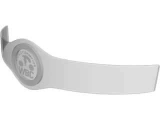 Boxing Belt 3D Model preview