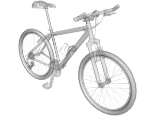 Banshee Bike 3D Model preview