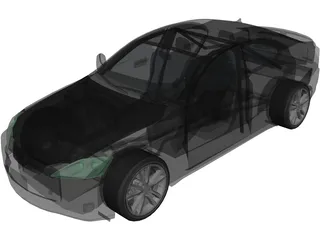 Lexus IS350 3D Model preview