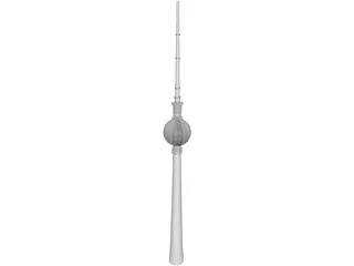 Berlin Tower 3D Model preview