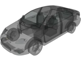 Chevrolet Aveo LT (2012) 3D Model preview