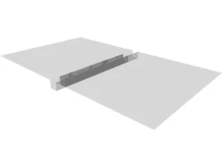 Star Wars Death Star Trench 3D Model preview