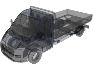 Fiat Ducato 3D Model preview