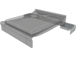 Bed 3D Model preview