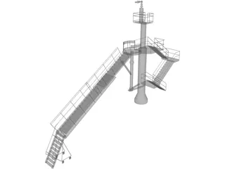 Gangway 3D Model preview