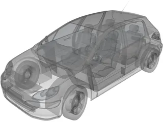 Peugeot 307 3D Model preview