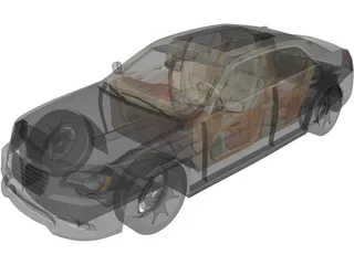 Lancia Thema (2013) 3D Model preview