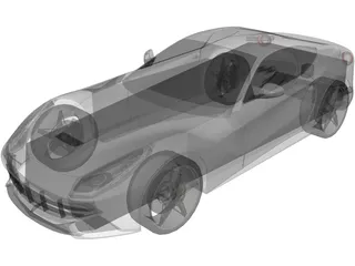 Ferrari F12 Berlinetta 3D Model preview