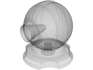 Web Camera 3D Model preview