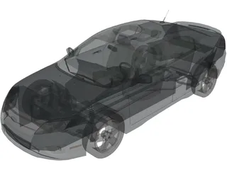 Ford Fusion Sport 3D Model preview