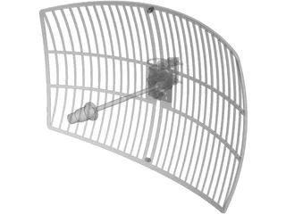 Antenna 3D Model preview