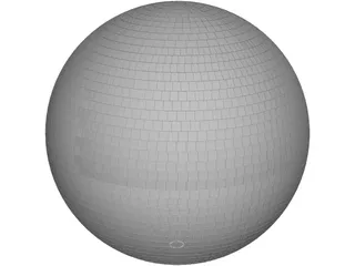 Mirror Ball 3D Model preview