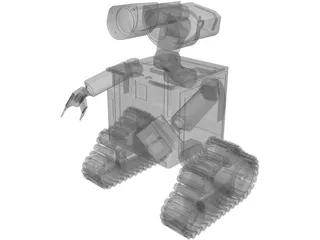 WALL-E 3D Model preview
