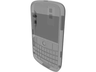 Blackberry 3D Model preview