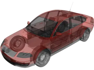 Volkswagen Passat 3D Model preview