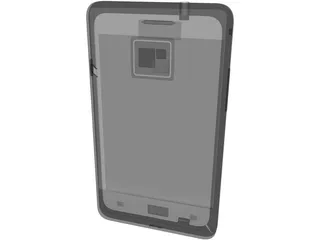 Samsung Galaxy S2 Phone 3D Model preview