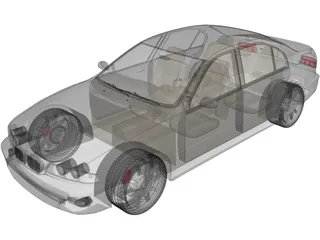 BMW M5 3D Model preview