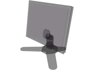 Viewsonic Monitor 3D Model preview