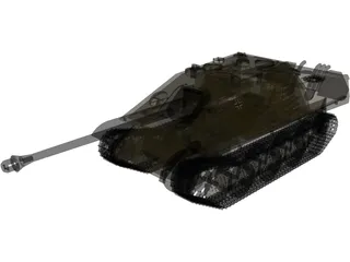 Jagdpanzer V 3D Model preview