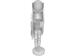 Nutcracker 3D Model preview