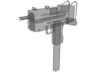 MAC-10 3D Model preview