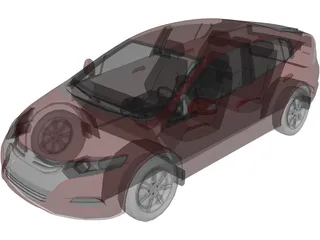 Honda Insight 3D Model preview