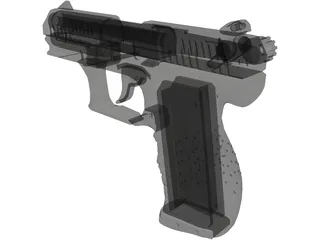 P22 Walther 3D Model preview