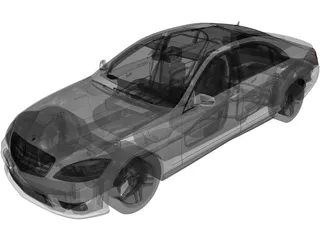 Mercedes-Benz S 65 AMG [W221] (2012) 3D Model preview