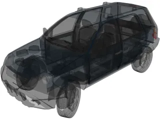 Ford EcoSport FreeStyle (2007) 3D Model preview