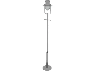Street Lamp 3D Model preview