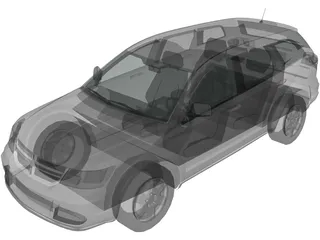 Dodge Journey (2012) 3D Model preview