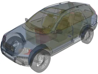 Volvo XC90 (2005) 3D Model preview