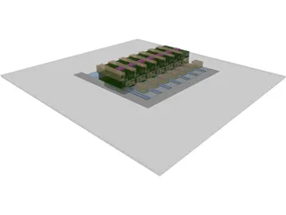 Cottage 3D Model preview