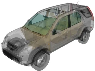 Honda CR-V 3D Model preview