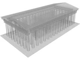 Parthenon 3D Model preview