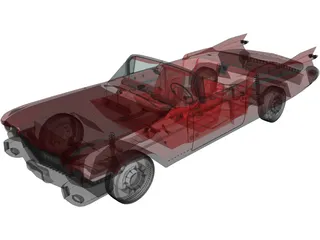 Cadillac Eldorado Biarritz Convertible (1959) 3D Model preview