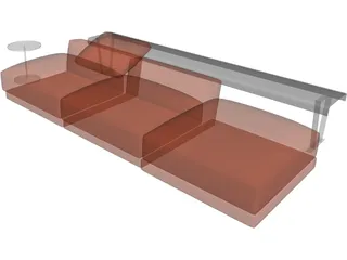 Sofa 3D Model preview