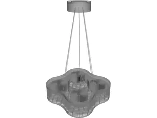 Modern Chandeliers 3D Model preview