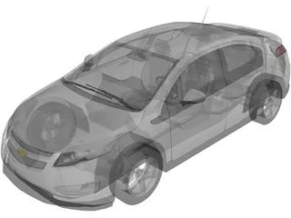 Chevrolet Volt 3D Model preview