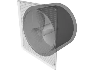 Fan 3D Model preview