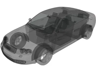 Audi A4 3D Model preview