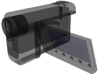 Compact Camcorder 3D Model preview