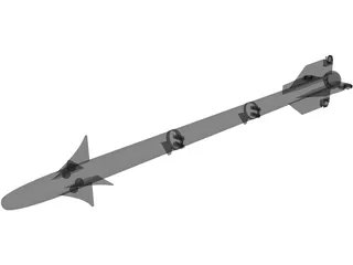 AIM-9 Sidewinder 3D Model preview