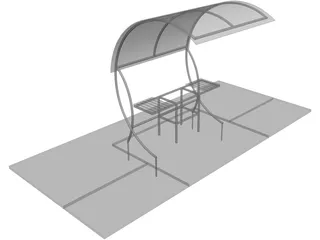 Barbecue 3D Model preview