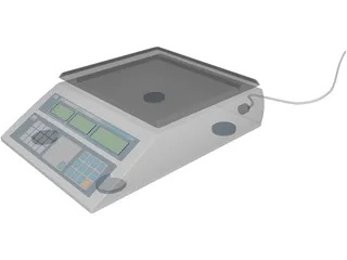 Fruit Scale 3D Model preview