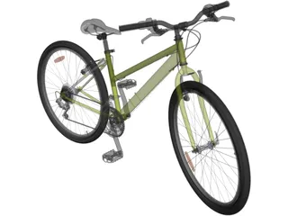 Bicycle 3D Model preview
