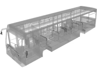 Raba Premier 091 Body 3D Model preview