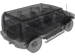 Hummer 3D Model preview