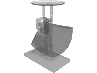 Mechanical Postal Scale 3D Model preview